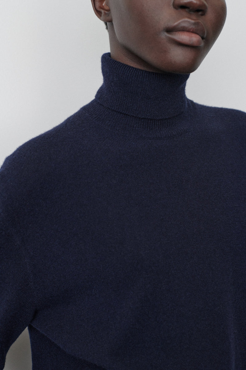 Ciba Cashmere Roll-Neck Sweater