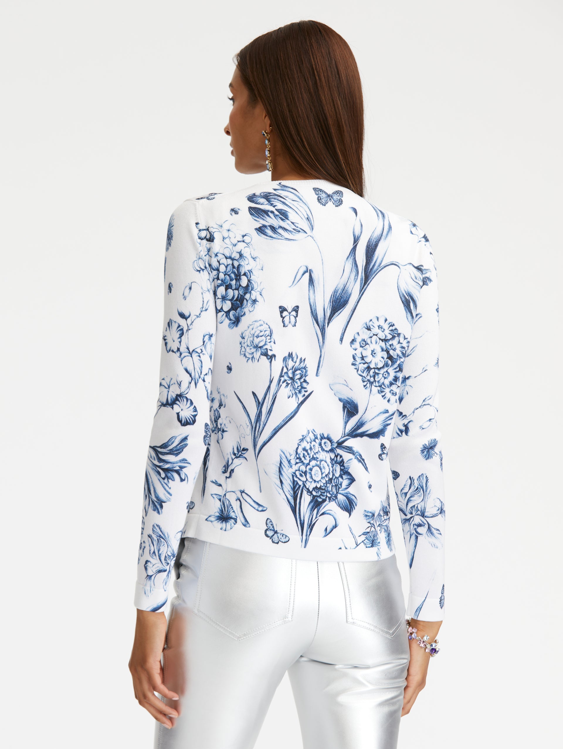 Robe Deux Pièces Oscar De La Renta Florale + Cardigan - Taille XS/S (2-4) - Neuf Avec étiquettes
