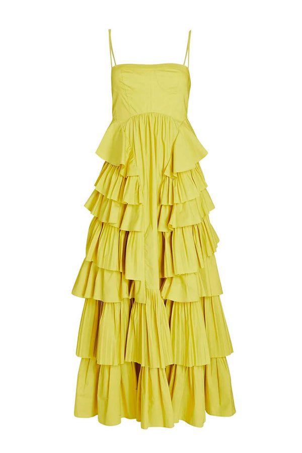 Avery Tiered Cotton Gown