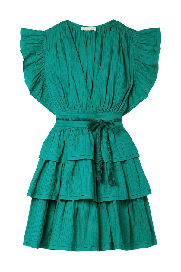 Camilla Ruffled Cotton Dress