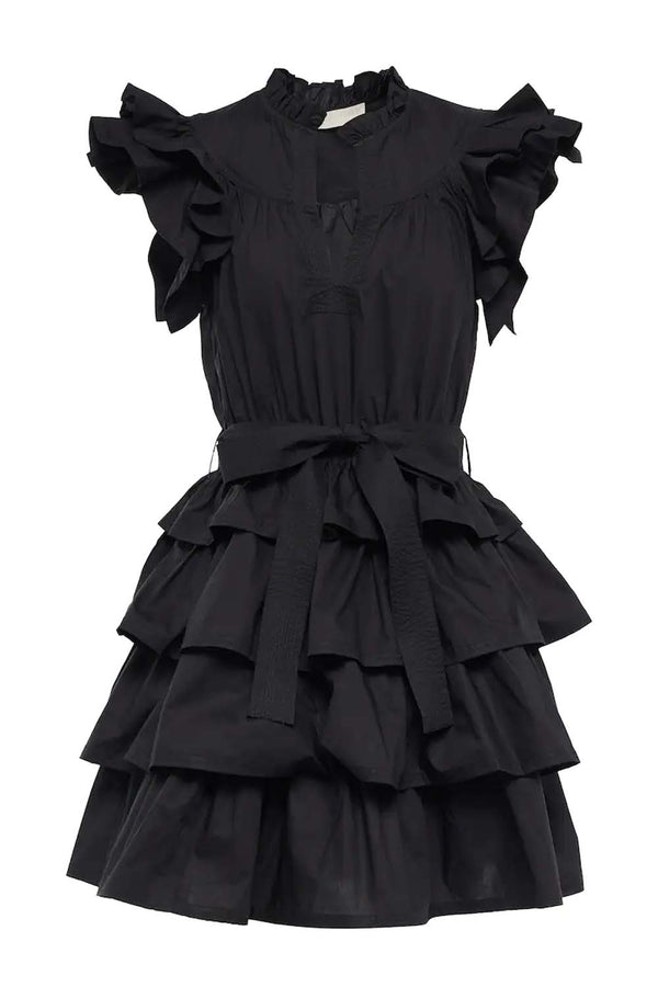 Lulua Cotton Tiered Dress