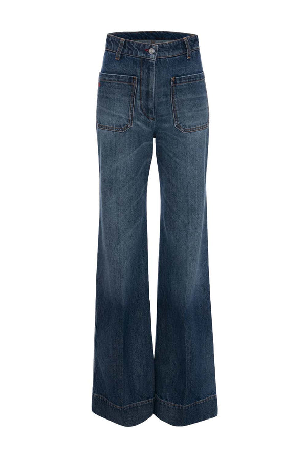 Alina Washed Indigo Jean