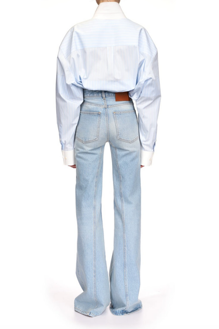 デニム・ジーパン VICTORIA VICTORIA BECKHAM Woman Jeans Denim 1125DJE006005A VICTORIA VICTORIA BECKHAM: Jeans woman - Denim | Victoria