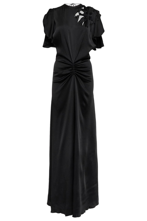 Floor Length Gathered Dress