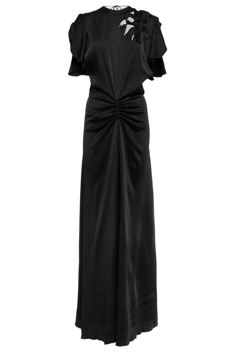 Floor Length Gathered Dress