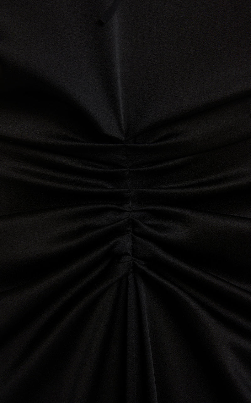 Floor Length Gathered Dress