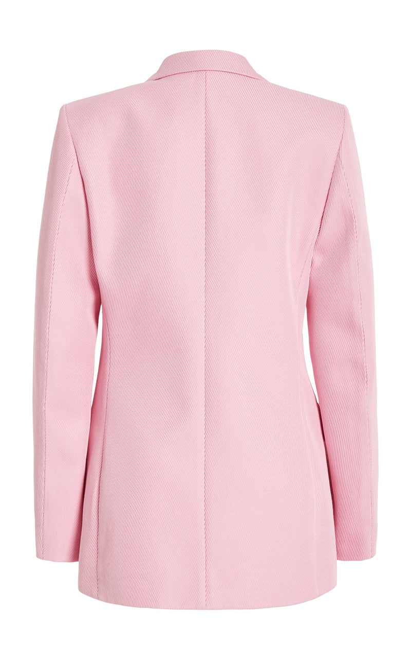 High Button Twill Jacket