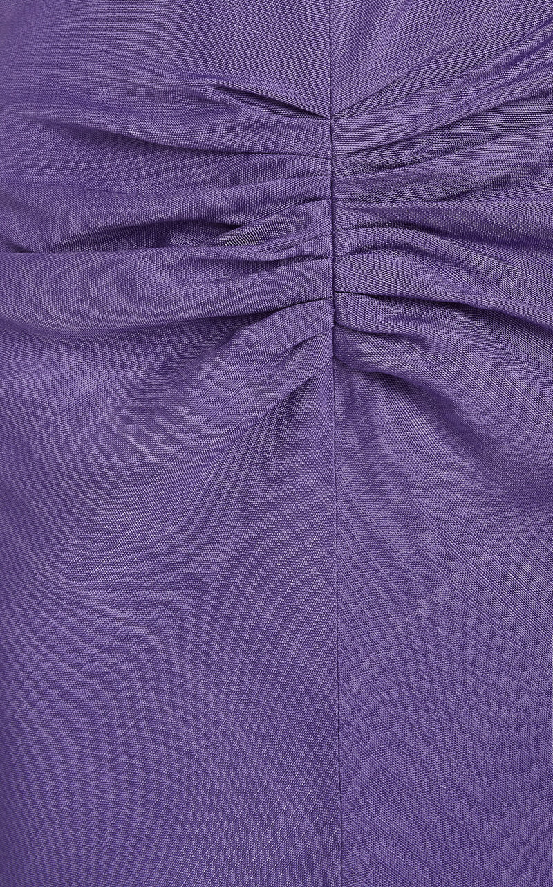 Gathered Waist Midi Dress