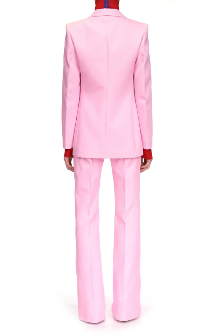 High Button Twill Jacket
