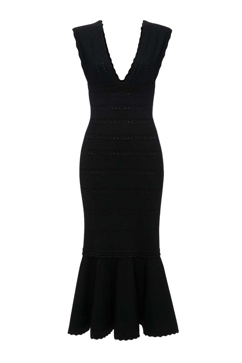 Sleeveless Flared Dress